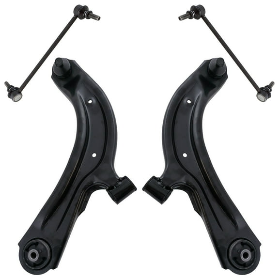 TRQ 4 Piece Suspension Kit Control Arms w/ Ball Joints Sway Bar End Links New PSA70052 Fits select: 2013-2019 NISSAN SENTRA, 2013-2019 NISSAN NV200