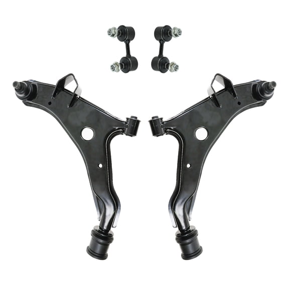 TRQ 4 Piece Suspension Kit Control Arms with Ball Joints Sway Bar End Links PSA65075 Fits select: 1990-1994 EAGLE TALON, 1990-1994 MITSUBISHI ECLIPSE