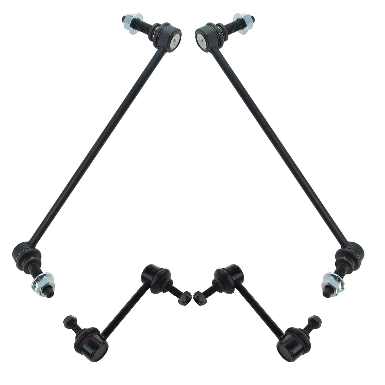 TRQ 4 Piece Suspension Kit Front & Rear Sway Bar End Links for Ford Explorer PSA66947