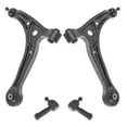 thumbnail image 1 of TRQ 4 pc Steering & System Kit Front Lower Control Arms & Ball Joints Tie Rods PSA63379 Fits select: 1999-2004 HONDA ODYSSEY, 1 of 9
