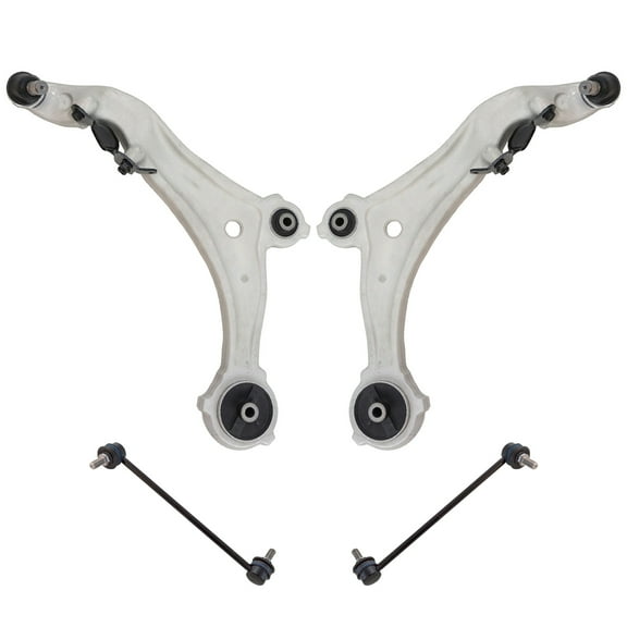 TRQ 4 pc Suspension Kit Control Arms w/ Ball Joints Sway Bar End Links for Quest PSA63619 Fits select: 2011-2017 NISSAN QUEST