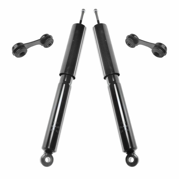 TRQ 4 pc Suspension Kit Rear Shock Absorber w/ Sway Bar End Links for Chevy PSA85247 Fits select: 2008-2012 CHEVROLET MALIBU, 2005-2010 PONTIAC G6