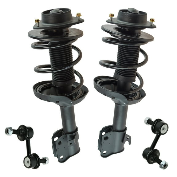 TRQ 4pc Front Complete Strut Assembly & Sway Bar Link Set Kit for Subaru Impreza SCA67157 Fits select: 2008-2009 SUBARU IMPREZA 2.5I, 2010-2011 SUBARU IMPREZA 2.5I PREMIUM