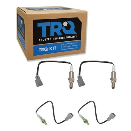 TRQ 4pc O2 02 Oxygen Sensor Set Upstream & Downstream Kit for Lexus Toyota OSA60273 Fits select: 2006 TOYOTA TUNDRA, 2005-2008 TOYOTA TACOMA
