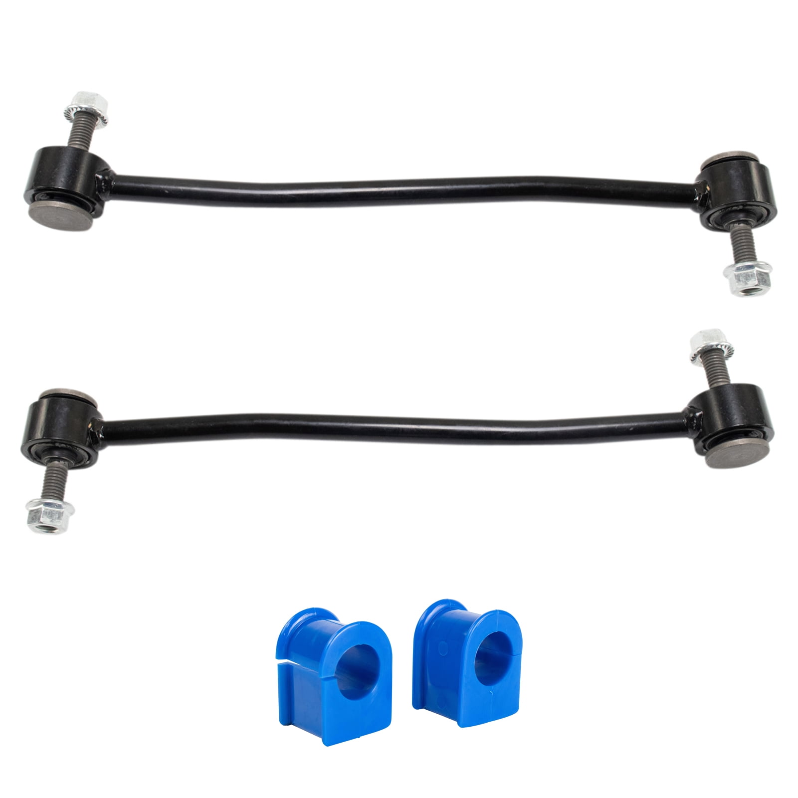 TRQ 4pc Rear Suspension Kit Sway Bar End Links w/ Bushings for Ford