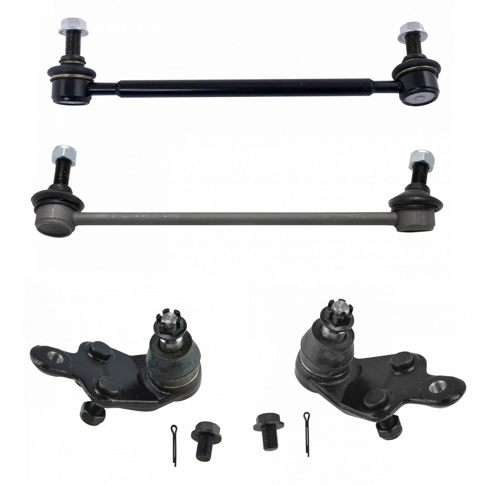 TRQ 4pc Suspension Kit Ball Joints Sway Bar End Links for 10-12 Lexus ...