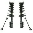 thumbnail image 1 of TRQ 4pc Suspension Kit Complete Loaded Strut & Spring Assemblies Sway Bar links PSA56522, 1 of 6