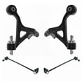 thumbnail image 1 of TRQ 4pc Suspension Kit Lower Control Arms Sway Bar End Links for Volvo S60 PSA71507, 1 of 5