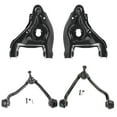 thumbnail image 1 of TRQ 4pc Upper & Lower Control Arm Kit Set Direct Fit for Chevy GMC Truck Van PSA30325, 1 of 5