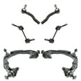 thumbnail image 1 of TRQ 6 Piece Steering Suspension Kit Control Arms tie Rods Sway Bar End Links PSA64876 Fits select: 2006-2011 FORD CROWN VICTORIA, 2006-2011 MERCURY GRAND MARQUIS, 1 of 8