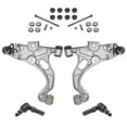 thumbnail image 1 of TRQ 6 pc Steering & Suspension Kit Control Arms Tie Rods Sway Bar End Links New PSA63501, 1 of 10