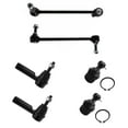 thumbnail image 1 of TRQ 6 pc Steering & Suspension Kit Lower Ball Joints Tie Rods Sway Bar End Links PSA59983, 1 of 9