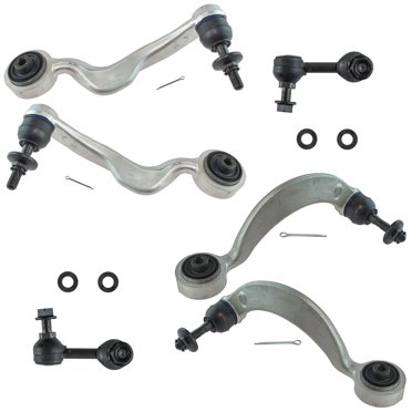 AM Autoparts 6-Piece Front Upper Control Arm & Sway Bar Link Kit For Lexus LS460 2007-2016
