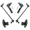 thumbnail image 1 of TRQ 6pc Steering & Suspension Kit Lower Ball Joints Sway Bar End Links Tie Rods PSA66399, 1 of 5