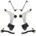 thumbnail image 1 of TRQ 6pc Suspension Kit Lower Control Arms W/ Ball Joints Sway Bar Links Tie Rods PSA64997, 1 of 6