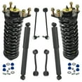 thumbnail image 1 of TRQ 8 Piece Front Suspension Strut Assembly Rear Shocks with Sway Bar Links Set SCA67079 Fits select: 2008-2012 JEEP LIBERTY, 2007-2011 DODGE NITRO, 1 of 6