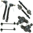 thumbnail image 1 of TRQ 8 Piece Kit Front LH RH Ball Joint Tie Rod Sway Bar Link for Rondo Optima PSA59404, 1 of 6