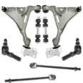 thumbnail image 1 of TRQ 8 pc Kit Control Arm Ball Joint Tie Rod Sway Bar Link LH RH for DTS Lucerne PSA59530, 1 of 9