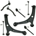thumbnail image 1 of TRQ 8 pc Kit Control Arm Ball Joint Tie Rod Sway Bar Link LH RH for MDX Pilot PSA59830, 1 of 6