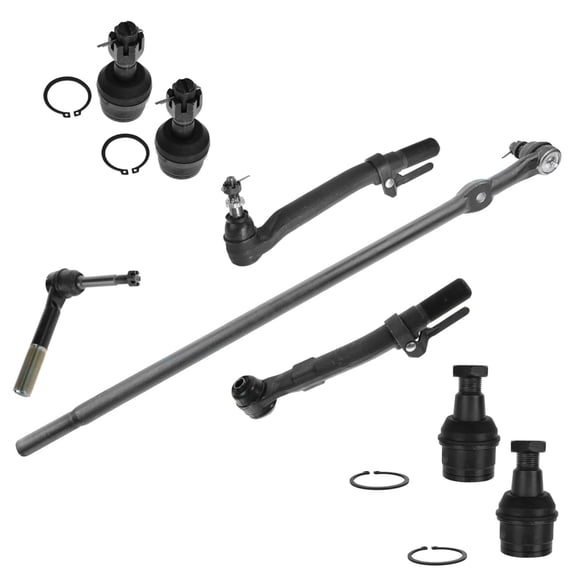 TRQ 8pc Kit Tie Rod End Drag Link Ball Joint LH RH Set for Super Duty Pickup New PSA59402 Fits select: 2008-2010 FORD F250, 2008-2010 FORD F350