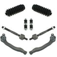 thumbnail image 1 of TRQ 8pc Steering Suspension Kit Rack Bellow Boot Tie Rods Sway Link for Honda PSA59231 Fits select: 1988-1991 HONDA CIVIC, 1 of 7