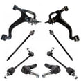 thumbnail image 1 of TRQ 8pc Suspension Kit Control Arm Ball Joint Sway Bar Link Tie Rod for LR3 PSA32144 Fits select: 2005-2009 LAND ROVER LR3, 1 of 8