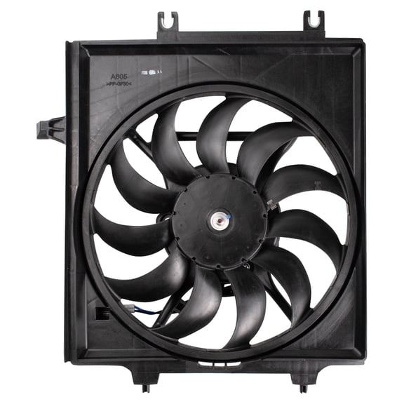TRQ A/C Condenser Cooling Fan Assembly Fits 2019-2021 Subaru Forester RFA81772