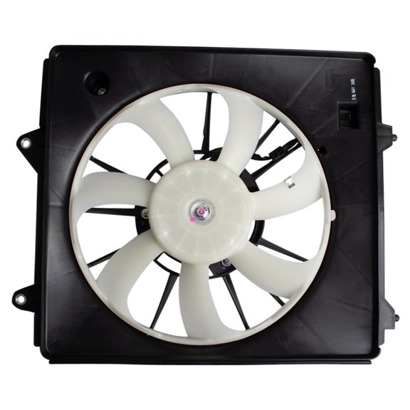 TRQ A/C Condenser Cooling Fan Assembly HO3113135 Fits 2015-2020 Honda Fit
