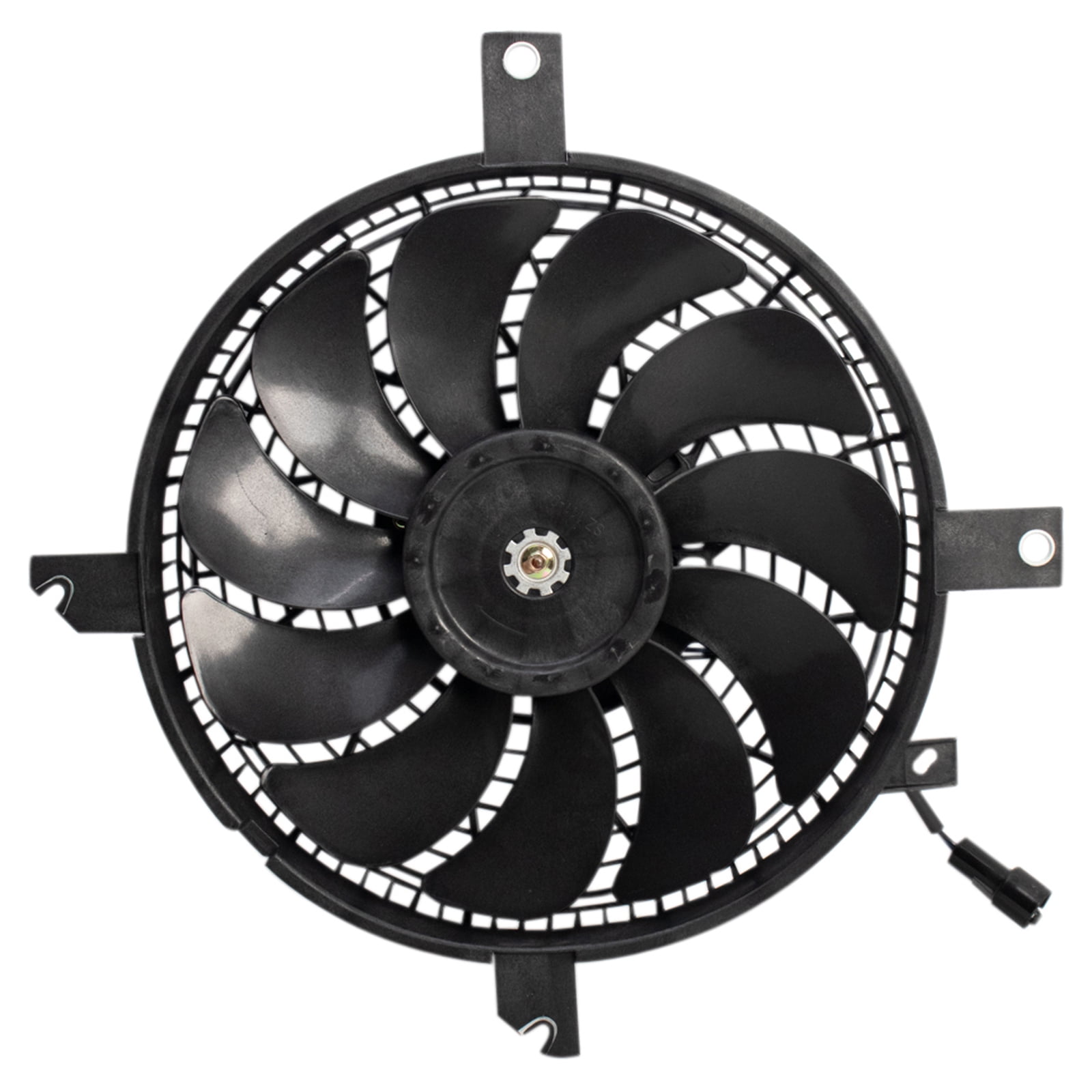 TRQ AC A/C Condenser Cooling Fan w/ Motor Assembly for Suzuki XL-7