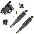 thumbnail image 1 of TRQ Air Ride Suspension Compressor with Dryer Rear Shock Absorber Kit Set 3pc PAA50060, 1 of 4