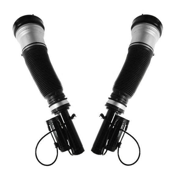 TRQ Air Suspension Shocks Struts Front Left & Right Pair Set for Mercedes Benz PAA84886 Fits select: 2000-2002 MERCEDES-BENZ S, 2003-2004 MERCEDES-BENZ S 430