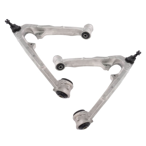 TRQ Aluminum Front Lower Control Arm Ball Joint Bushing Assembly LH RH Pair Kit PSA66954