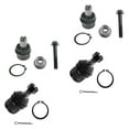 thumbnail image 1 of TRQ Ball Joint Front Upper & Lower Kit Set of 4 for Ford F250 F350 2WD PSA63046, 1 of 5