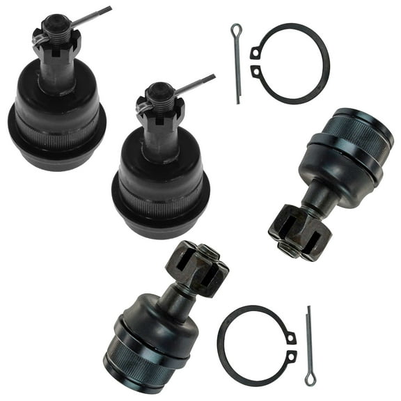 TRQ Ball Joint Kit Upper Lower RH LH Set of 4 for Jeep Grand Cherokee Wrangler PSA63086