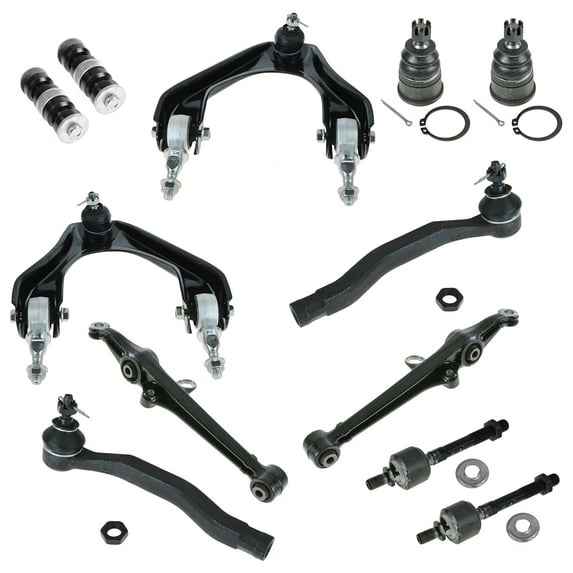 TRQ Ball Joint Tie Rod Control Arm Sway Bar End Link Front Suspension Kit 12pc PSA56295 Fits select: 1994-1997 HONDA ACCORD, 1997-1998 ACURA 3.0CL