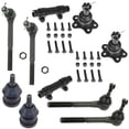 thumbnail image 1 of TRQ Ball Joint Tie Rod End Adjusting Sleeve Steering Suspension Kit Set 10pc PSA59487, 1 of 7