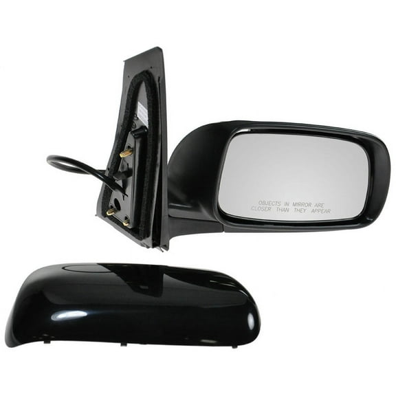 TRQ Black Folding Power Side View Door Mirror Passenger Right RH for 08-09 Prius MRA05918 Fits select: 2008-2009 TOYOTA PRIUS