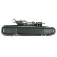 thumbnail image 1 of TRQ Black Outside Exterior Door Handle Rear RH Right Passenger for 91-94 Tercel DHA43588, 1 of 3