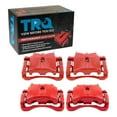 thumbnail image 1 of TRQ Brake Caliper Set Performance Front & Rear Fits 99-13 Chevrolet GMC 03-09 Hummer, 1 of 5