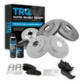 thumbnail image 1 of TRQ Brake Coated Rotor & Pad Kit Metallic Front & Rear w/Chemicals BKA23257 Fits select: 2008-2010 NISSAN TITAN, 2008-2011 NISSAN ARMADA, 1 of 6