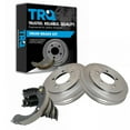thumbnail image 1 of TRQ Brake Drum & Shoe Rear Set Kit Fits Select Chrysler Dodge Jeep, 1 of 4