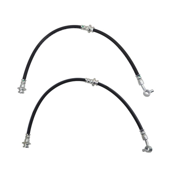 TRQ Brake Hose Set Fits 2009-2014 Nissan Maxima