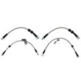 thumbnail image 1 of TRQ Brake Hose Set Fits 2011-2014 Chrysler 200 2007-2010 Sebring 2008-2014 Dodge Avenger 2007-2017 Jeep Compass Patriot, 1 of 5