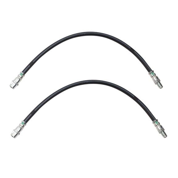 TRQ Brake Hose Set Fits 2015-2017 Mercedes-Benz CLS400 2012-2018 CLS550 2014-2016 E250 2010-2016 E350 2013-2015 E400 2010-2011 E550