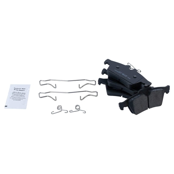 TRQ Brake Pad Ceramic Rear for Chevy Ford Mazda Pontiac Saab Saturn Volvo BFA73328 Fits select: 2013-2016 FORD ESCAPE, 2012-2018 FORD FOCUS