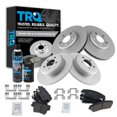 thumbnail image 1 of TRQ Brake Pad & Coated Rotor Kit Premium Posi Ceramic Front & Rear w/Chemicals BKA22914 Fits select: 2013-2017 DODGE CHARGER SE, 2014 CHRYSLER 300C, 1 of 6