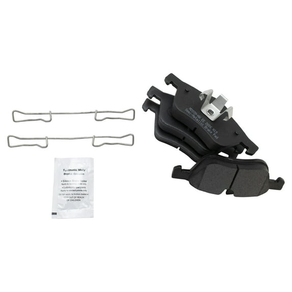 TRQ Brake Pad Kit Semi Metallic Front for 02-08 Mini Cooper Clubman S NEW BFA73797