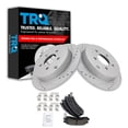 thumbnail image 1 of TRQ Brake Pad Performance Rotor Ceramic Rear Kit Fits Select Venture Rendezvous Montana, 1 of 6