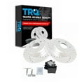thumbnail image 1 of TRQ Brake Pad & Performance Rotor Rear Semi-Metallic Kit Fits Select Mercedes Benz, 1 of 6