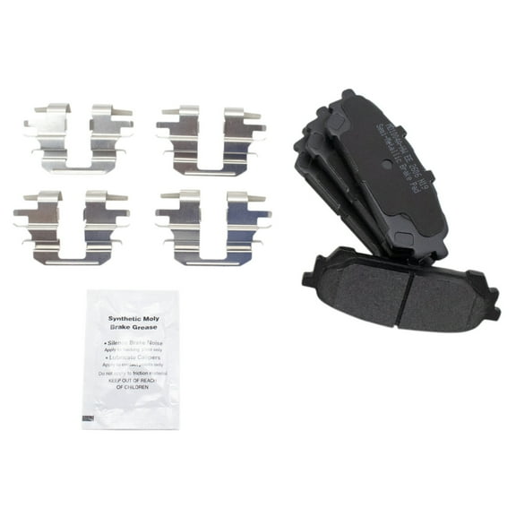 TRQ Brake Pad Premium Posi Metallic Rear Set for 9-2X Impreza Forester BFA73837